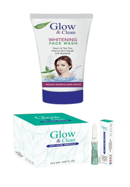 Glow & Clean Anti-Acne Ampoule + Face Wash