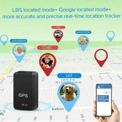 GPS Tracker Portable Mini Hidden Real Time GPS Tracking Device Bike And Car